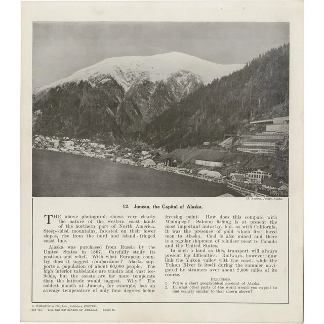 Geographical Pictures of the Usa Set VII by A. Wheaton & Co., 1920s, Set of 13 For Sale - Image 14 of 15