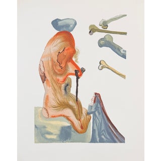 1960s Salvador Dali Divine Comedy Hell Canto 20 Decomposition For Sale