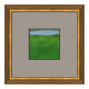 "Pea Island Marsh" Original Framed Oil Painting by Leslie Snipes