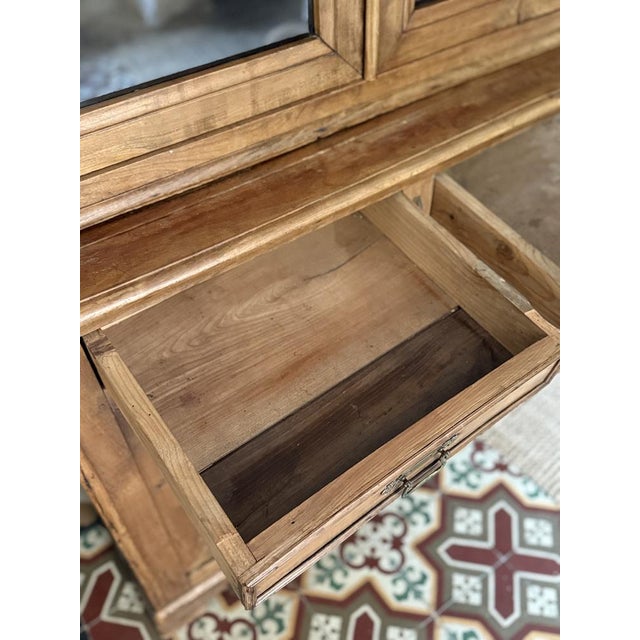 Antique French Cherry Wood Cupboard, 1800s For Sale - Image 6 of 18