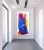 Blue Large Oversized Colorful Artwork "Magical Night Ii" Contemporary Original Abstract Acrylic Painting by Clara Berta For Sale - Image 8 of 8