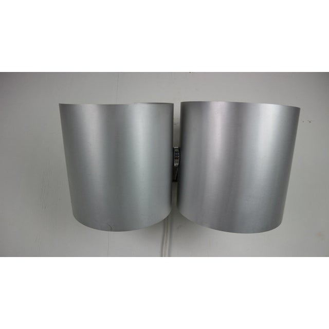 Silver Wall Adjustable Lamp by Giuliano Cesari for Nucleo Sormani, Italy, 1960s For Sale - Image 9 of 18