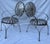 Coastal Chrome-Style Chairs Attributed to Francois Carre - Set of 2 For Sale - Image 3 of 9