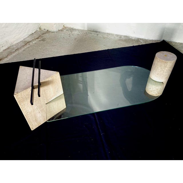 Coffee Table in the style of Artedi, 1980s For Sale - Image 6 of 13