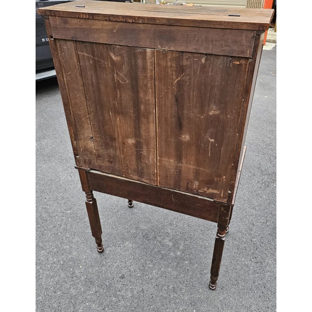 19th Century Drop-Front Plantation Desk For Sale - Image 9 of 12