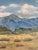 American Vintage Painting of Desert Landscape - Signed For Sale - Image 3 of 6