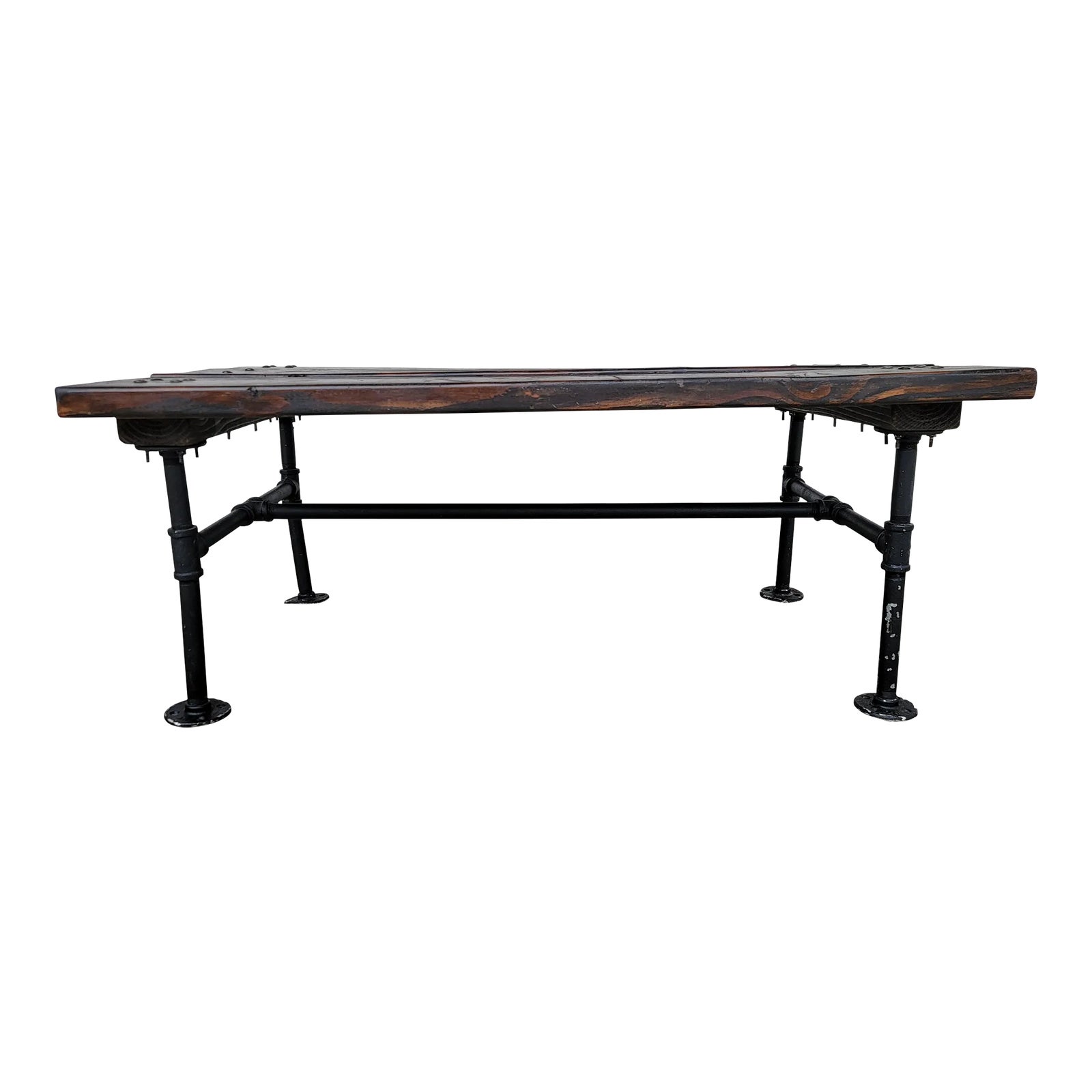 Rustic Industrial Coffee Table Chairish