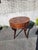 American Beautiful Flame Mahogany Center Table Made Attributed to Weiman Furniture American Made For Sale - Image 3 of 12