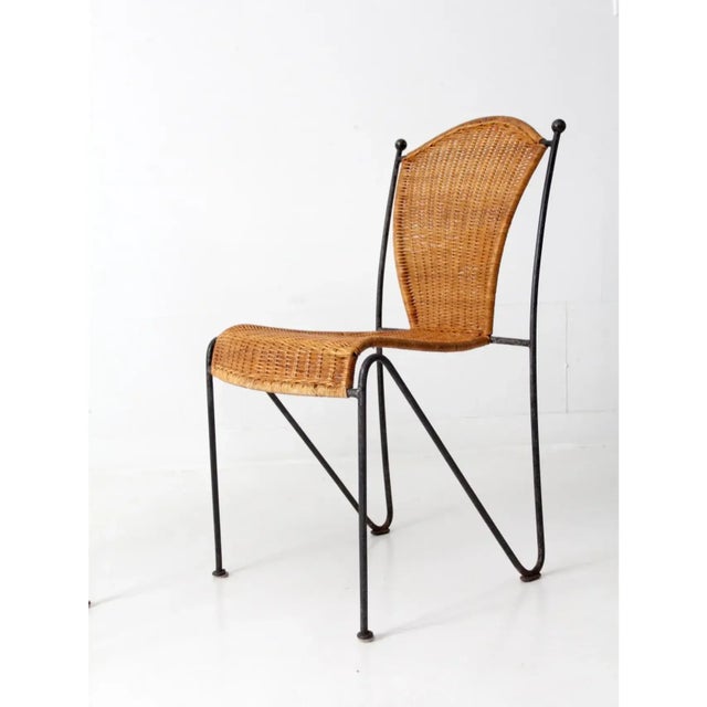 Set of 4 Frederic Weinberg Style Side Chairs Ca 1960 For Sale - Image 10 of 12