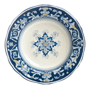 Pasta/Soup Bowl, Full Design, Antico Deruta