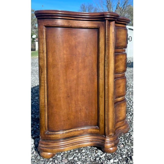 Brown 1990s Century Furnitire Equestrian Commode For Sale - Image 8 of 11