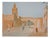 Lucien Mainssieux, Tunis, Street of Truth, Original Signed Lithograph, 1949 For Sale