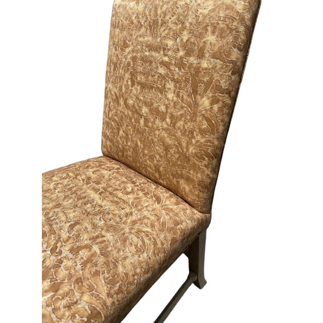 Vintage Side Chairs in Fortuny Fabric - a Pair For Sale In Little Rock - Image 6 of 9