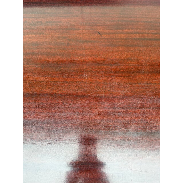 2000 - 2009 Barbara Barry for Baker Mahogany Gallery Tray Top Coffee Table For Sale - Image 5 of 16