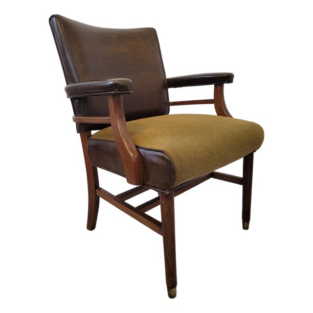 1950s Hon Murphy Miller Office Arm Chair For Sale