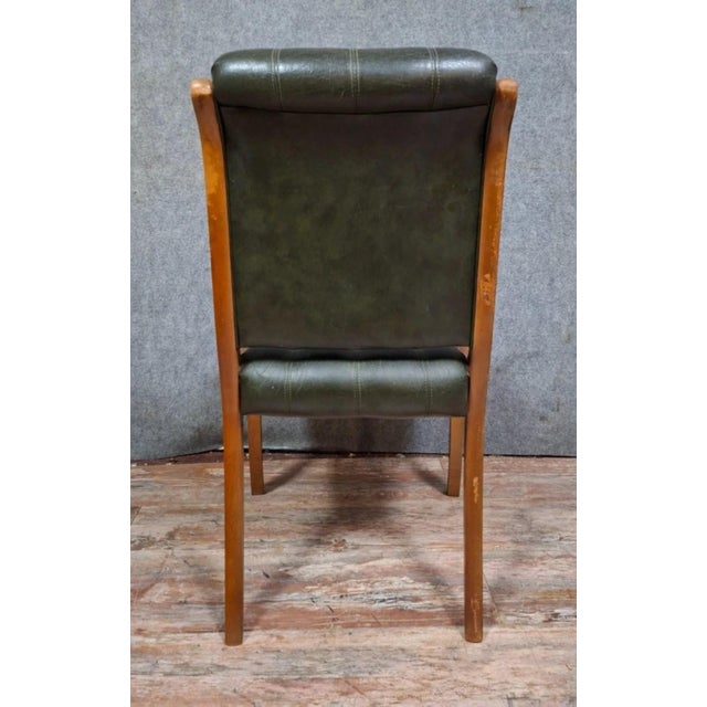 English Chesterfield Lounge Chair For Sale - Image 5 of 6