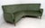 Green Mid-Century Italian Velvet and Damask Sofa, 1950s For Sale - Image 8 of 10