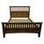 Mission Oak Panel Bed - Walnut For Sale - Image 9 of 9