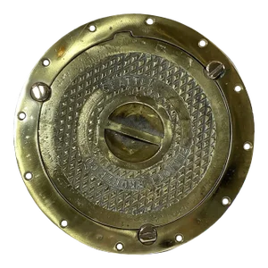 Brass Deck Passage Plate by Elliott Bronze