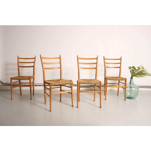 Scandinavian Style Chairs by Otto Gerdau, Italy, 1960s, Set of 4 For Sale - Image 11 of 11