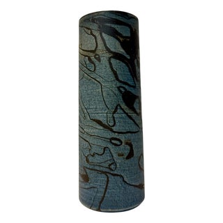 Vintage Studio Ceramic Vase by Gerhard Liebenthron, 1982 For Sale