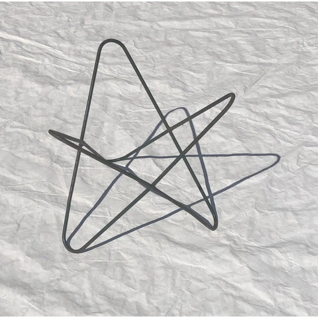 Knoll c.1960’s butterfly footstool frame (no canvas) needs paint.