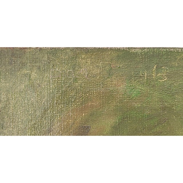 Charles De Ziegler, La danseuse au tutu rose, Oil on Canvas For Sale - Image 9 of 12