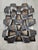 Mid-Century Modern Vintage Brutalist Metal Wall Sculpture | Torch Cut Welded Steel Wall Art | Mid Century Modern Brutalist Decor For Sale - Image 3 of 9