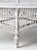 Antique Early 20th Century White Wicker Loveseat For Sale - Image 6 of 15