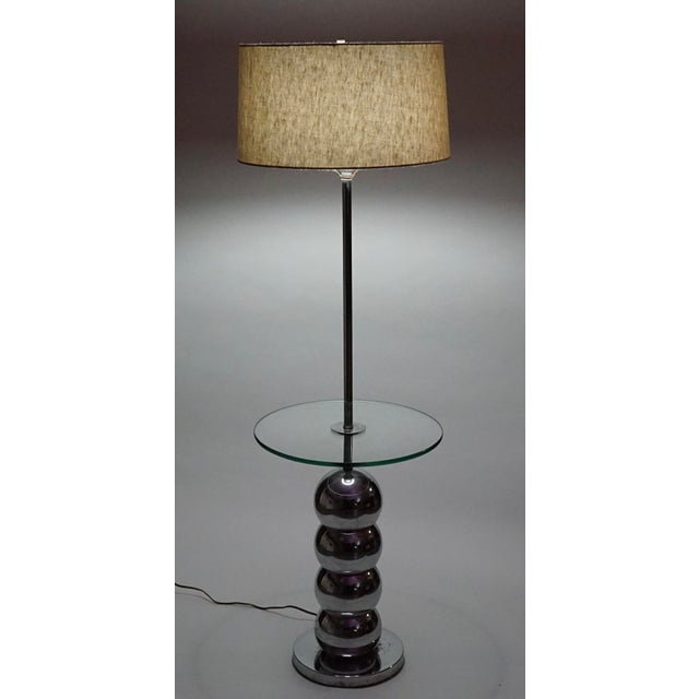 Mid-Century Modern 1960s Stacked Chrome Ball Floor Lamp in the Style of George Kovacs For Sale - Image 3 of 8