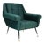 1950's Italian Restored Mid-Century Armchair For Sale