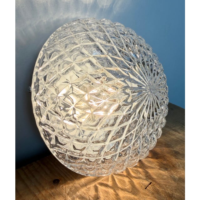Vintage Glass Wall Light, 1970s For Sale - Image 14 of 17