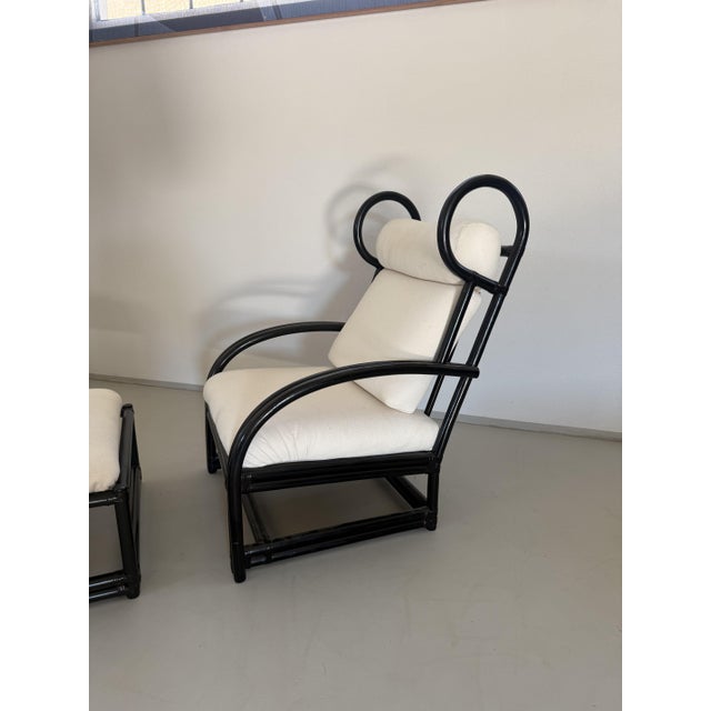 Set of Chaise Lounge and Ottoman by Piero Palange and Werther Toffoloni for Gervasoni, 1970s For Sale - Image 4 of 9