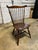 Wood Mid 20th Century Set of Three Nichols Stone Furniture Bowl Back Solid Cherry Windsor Dining Chairs For Sale - Image 7 of 11
