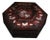 Zitan Wood Hexagonal Box Inlaid With Mother-of-Pearl For Sale
