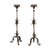 Mid 20th Century French Forged Iron Floor Candlesticks, 5 Ft For Sale - Image 13 of 13