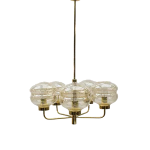 Brass Ceiling Lamp, 1960s