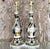 Mid 20th Century Vintage Mid-Century Modern Gold Ring Table Lamps - a Pair For Sale - Image 5 of 7