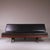 Black Vinyl and Wood Sofa, 1970 For Sale - Image 5 of 12