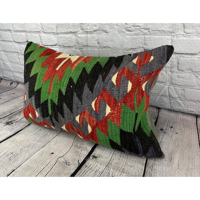 Vintage Pillow Case Turkish Kilim Pillow Decorative Kilim Pillow Dry cleaning only. PILLOW INSERT IS NOT INCLUDED