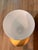 Tall Modern Frosted White Art Glass Vase – Handmade in Poland For Sale In Charleston - Image 6 of 7