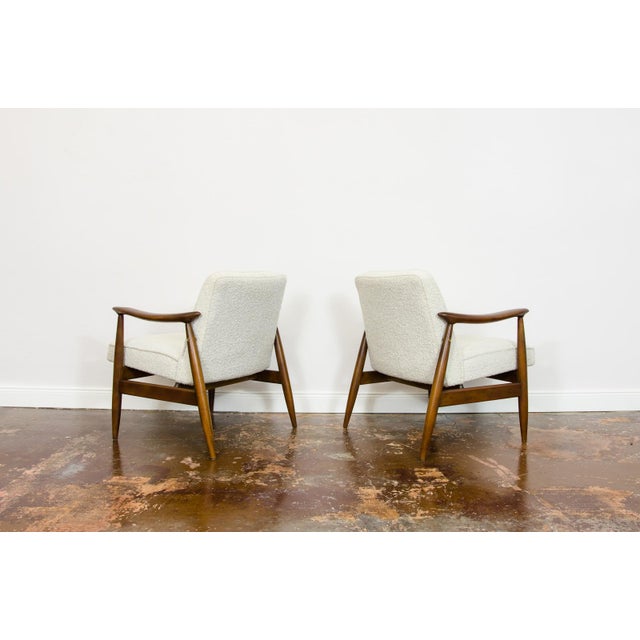 Set of Mid-Century Armchairs by Juliusz Kędziorek, 1960s For Sale - Image 6 of 17