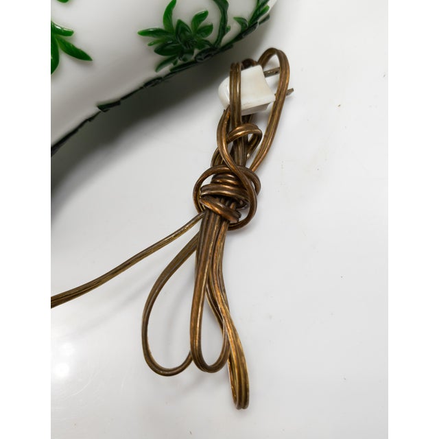 20th Century Pair of Chinese Chinoiserie Peking Glass Table Lamps For Sale - Image 18 of 18