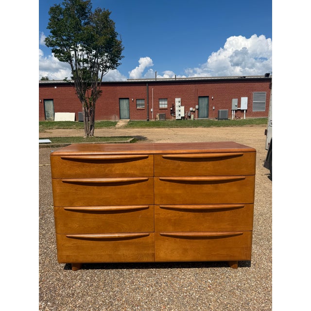 Heywood-Wakefield Heywood-Wakefield Encore Mid-Century Modern 9-Drawer Dresser For Sale - Image 4 of 10