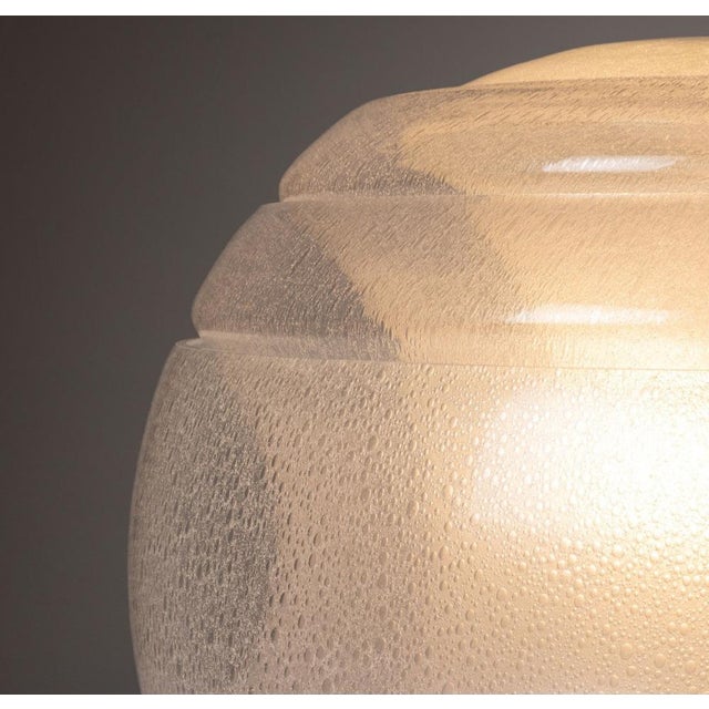 Sfera Table Lamp in Murano Glass by Carlo Nason for Mazzega, 1980s For Sale - Image 3 of 18