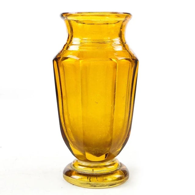 1930s Art Deco Vase from Moser, 1930s For Sale - Image 5 of 12