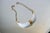 Vintage, 1970s Crown Trifari Resin Double-Horn Statement Choker Necklace, Cream and Gold For Sale In New York - Image 6 of 11