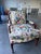 Vintage Floral Bergère Armchairs by Century Furniture, a Pair For Sale - Image 15 of 16