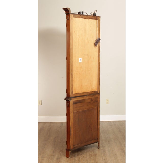 Jasper Large Cherry Corner Curio A Pair Chairish