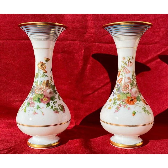 Opaline Vases, Set of 2 For Sale - Image 13 of 13